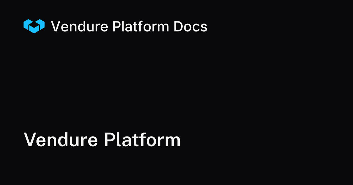 Email Setup | Vendure Docs